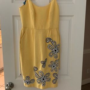 Yellow sun dress by Laundry